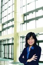 Confident asian business woman Royalty Free Stock Photo