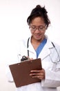 Confident asian doctor medical practitioner Royalty Free Stock Photo