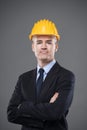 Confident attractive architect or engineer Royalty Free Stock Photo