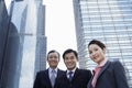 Confident Business People Smiling Royalty Free Stock Photo