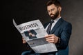 confident businessman in formalwear Royalty Free Stock Photo