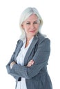 Confident businesswoman arms crossed Royalty Free Stock Photo