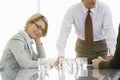 Confident Businesswoman In Conference Room Royalty Free Stock Photo