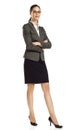 Confident businesswoman standing