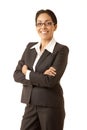 Confident Hispanic business woman Royalty Free Stock Photo
