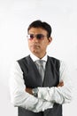Confident Indian Businessman Executive with Sunglasses