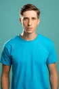 Confident male portrait healthy lifestyle Royalty Free Stock Photo