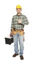 Confident manual worker Royalty Free Stock Photo