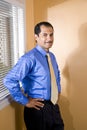 Confident middle-aged Hispanic businessman