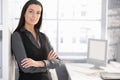 Confident office worker woman Royalty Free Stock Photo