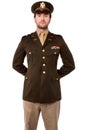 Confident young army man Royalty Free Stock Photo