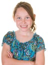 Confident young girl Royalty Free Stock Photo