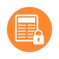 Confidential file Isolated Vector icon which can easily modify or edit