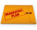 Confidential Marketing Plan Envelope Secret Strategy