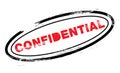 Confidential stamp Royalty Free Stock Photo
