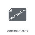 Confidentiality agreement icon from Time managemnet collection.