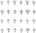 Configuration system icon. Computing Infrastructure icon. Mechanical Controls sign, Software, api thin line symbol vector Royalty Free Stock Photo