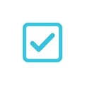 Confirmation icon check box yes symbol