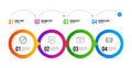 Confirmed, Audit and Recovery internet icons set. Ranking sign. Accepted message, Arrow graph, Backup info. Vector