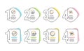 Confirmed, Audit and Rfp icons set. Marketing sign. Accepted message, Arrow graph, Request for proposal. Vector
