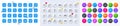 Confirmed flight, Online delivery and Delivery warning line icons. For web app, printing. Line icons. Vector Royalty Free Stock Photo