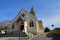 Conflans Sainte Honorine; France - february 21 2021 : Saint Maclou church Royalty Free Stock Photo