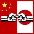 Conflict China and Japan