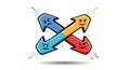 Conflicting Emotions: A Visual Representation of Internal Struggle and Decision-Making Processes