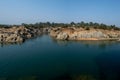 Confluence of the Damodar and Bhera Bhairavi River rivers near the Rajrappa JHARKHAND