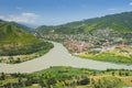 Confluence of the rivers Kura and Aragvi, Mtskheta, Georgia Royalty Free Stock Photo