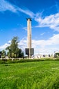 The War Memorial on the Tmaka river embankment in the city of Tver, Russia.