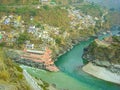 Confluence to form river Ganga in India.