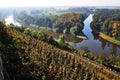 Confluence of the Vltava and Elbe. Melnik Royalty Free Stock Photo