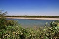 Confluence of White and Blue Nile rivers