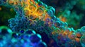 Confocal microscopy image of lipid rafts demonstrating their ability to move and fuse with each other