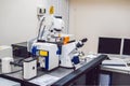 Confocal optical laser scanning microscope for biological sample