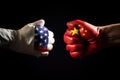 Confrontation between the United States and China. USA. Tense mutual relations, Beijing issue, military invasion