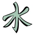 Confucianism icon cartoon Royalty Free Stock Photo