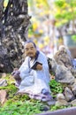 A confucianist in statue or ong do Royalty Free Stock Photo