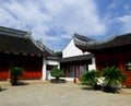 Confucious temple buildings Royalty Free Stock Photo