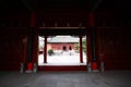 Confucious& x27;temple in Zhengzhou Royalty Free Stock Photo