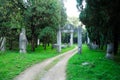 Confucius family cemetery Royalty Free Stock Photo