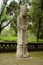 Confucius Statue, The Confucian Cemetery, Qufu, Shandong, China