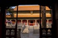 Confucius Temple, Main Building Qufu Shandong Province China Royalty Free Stock Photo