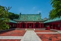 The Confucius temple in Tainan, Taiwan. Royalty Free Stock Photo