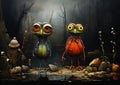 The Confused Birds of the Pop Surrealism Swamp