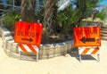 Confusing detour signs, Florida