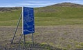 Confusing and over complicated road sign in Iceland