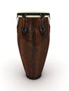 Conga drum Royalty Free Stock Photo