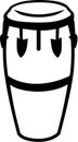 Conga drum Royalty Free Stock Photo